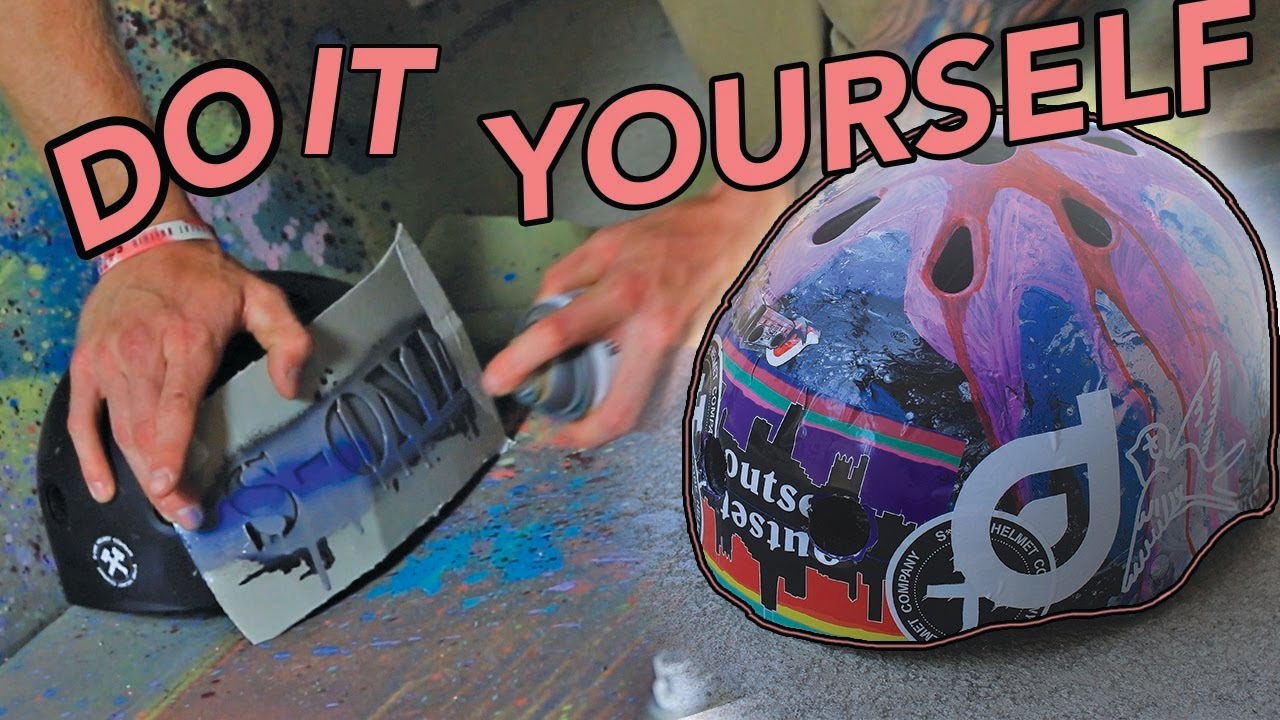 CUSTOMIZING SCOOTER HELMETS!