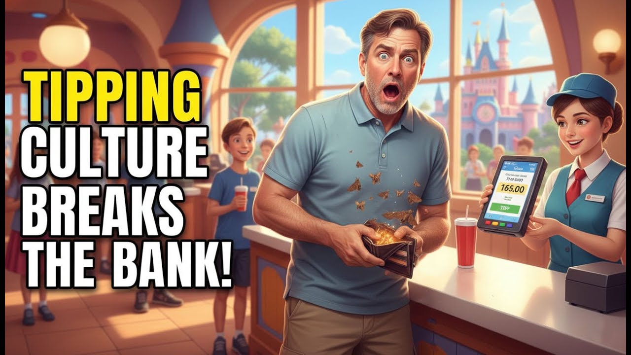 Theme Park Dining Out of Control! Required Tips at Counter Service?!