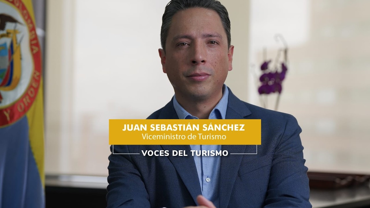 En Voces del Turismo, entrevistamos al viceministro Juan Sebastián Sánchez Dederlé