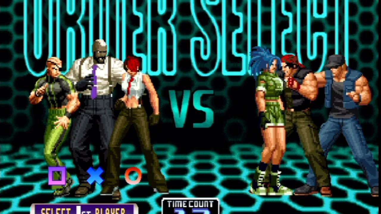 The King of Fighters 2002 (PlayStation 2) Arcade as KOF 2000 Team