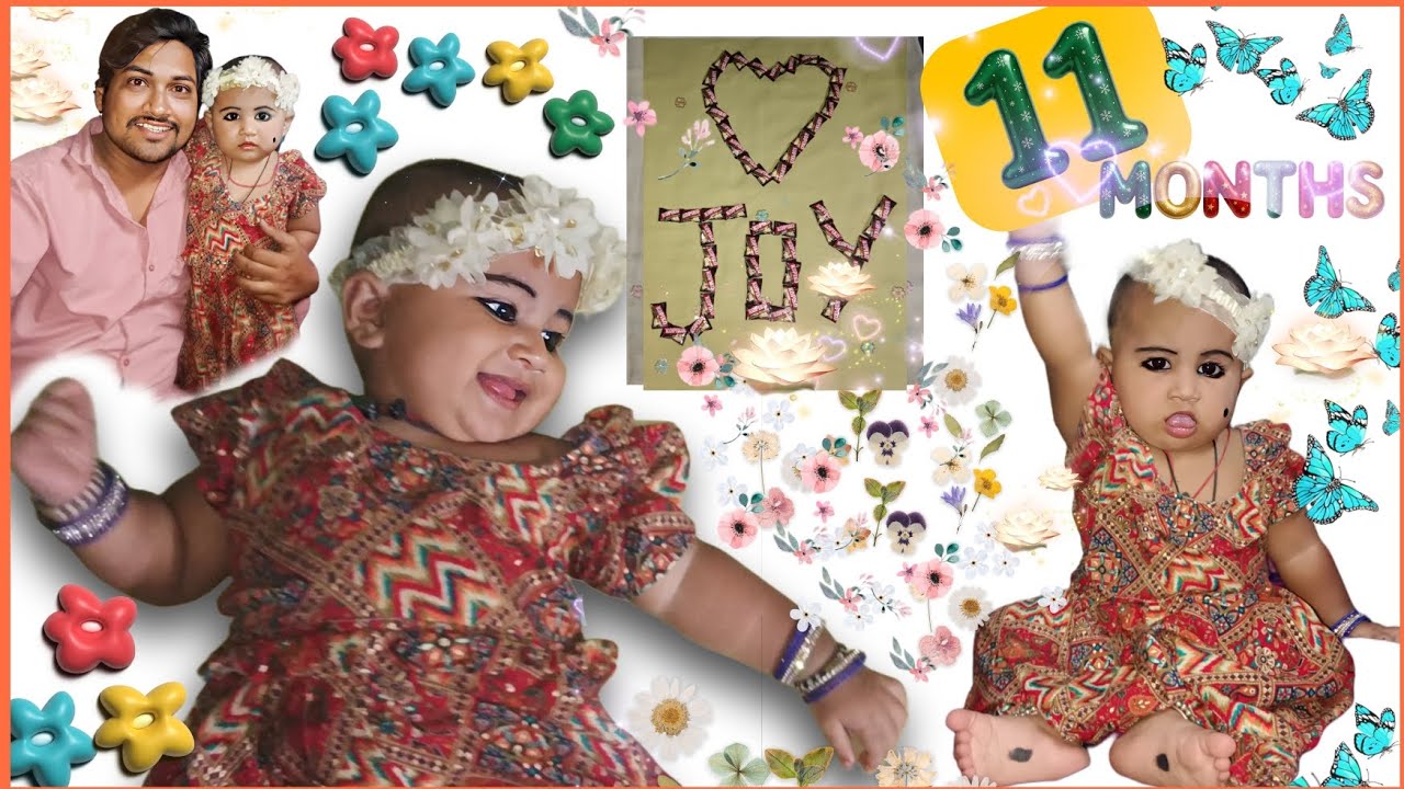 Joya 11 months completed full video 📸 #subscribe #babyphotoshoot #11monthsbaby 