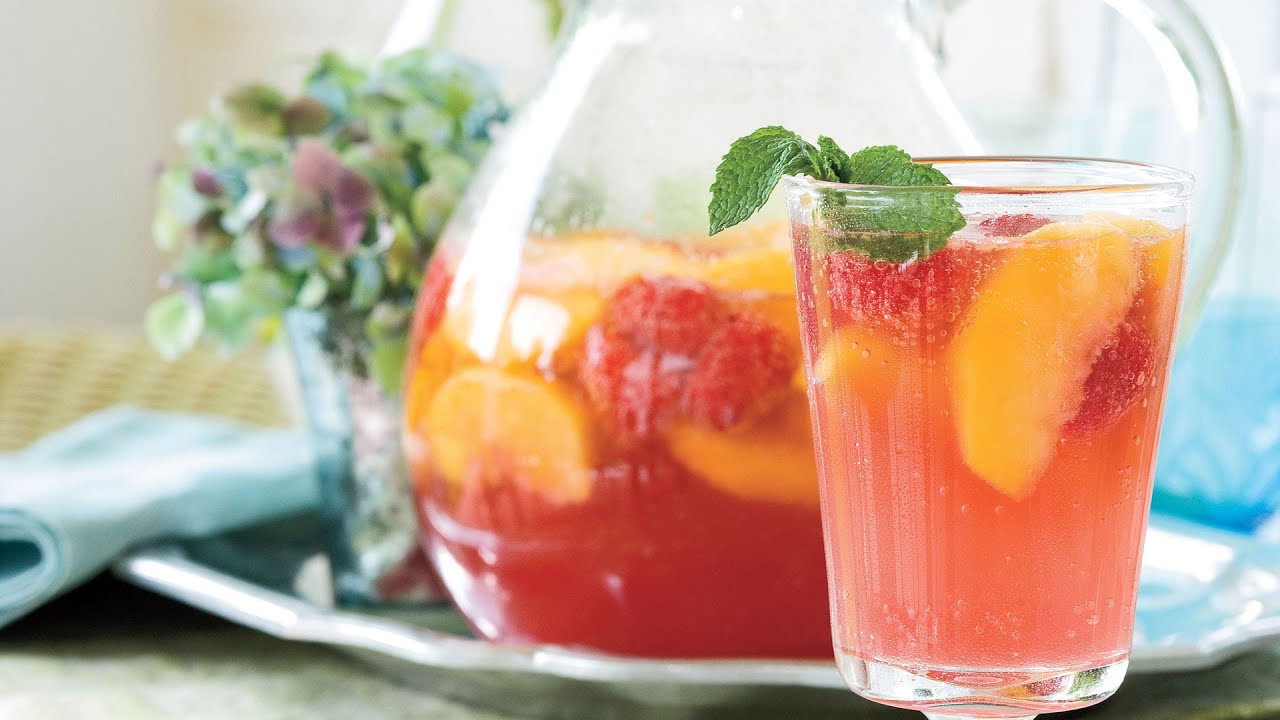 Carolina Peach Sangria | Southern Living