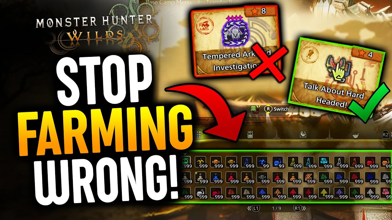 Monster Hunter Wilds - Maximize Your Farming the RIGHT Way! (Complete Farming Guide)