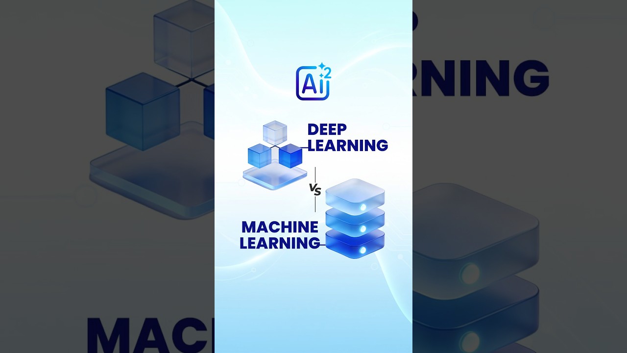 Real Difference between Deep Learning & Machine Learning #ML #DL