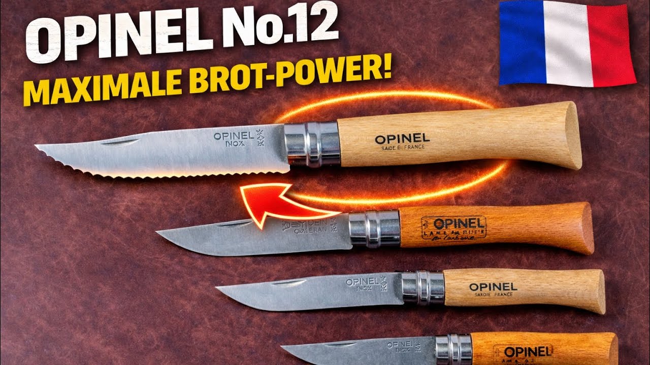 Opinel No.12 – Warum dieses Messer anders schneidet 🇫🇷