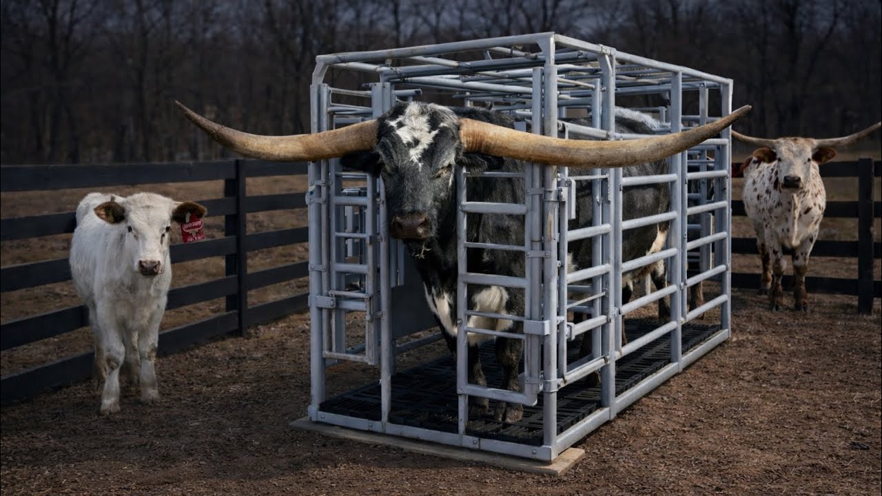 Our NEW Longhorn Chute!