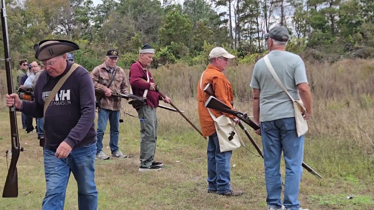 Musket practice for the SAR
