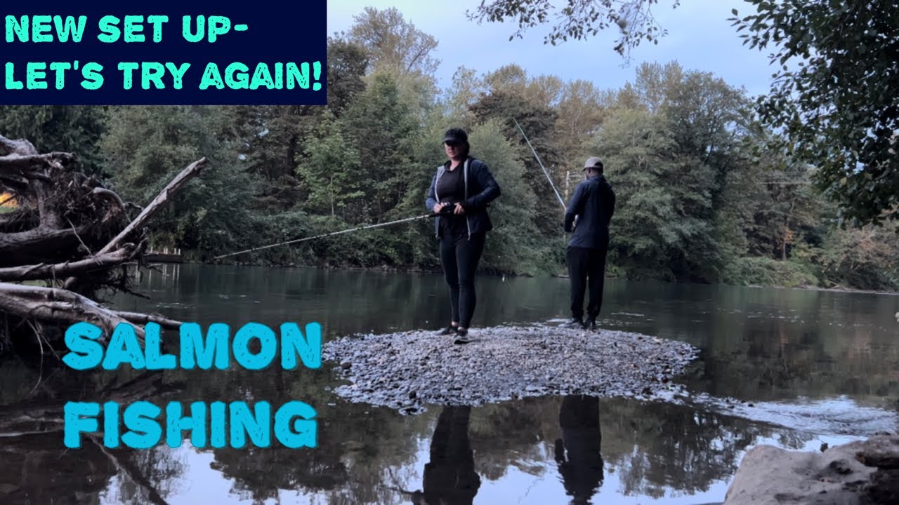 6 AM Salmon Fishing at the Nisqually Campground - Nisqually River | Salmon Fishing in Washington