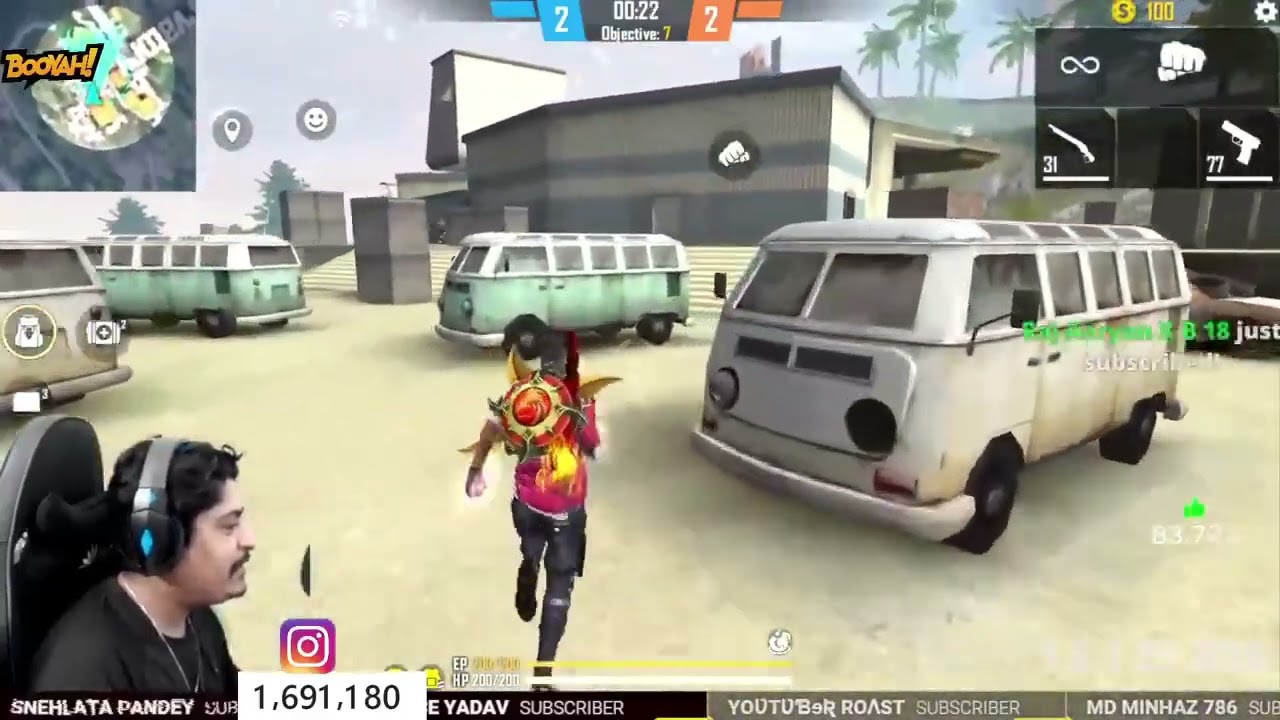 Raistar 1 v/s 1👑 gyan gaming  new🫂 video #trendingvideo #funny #video  