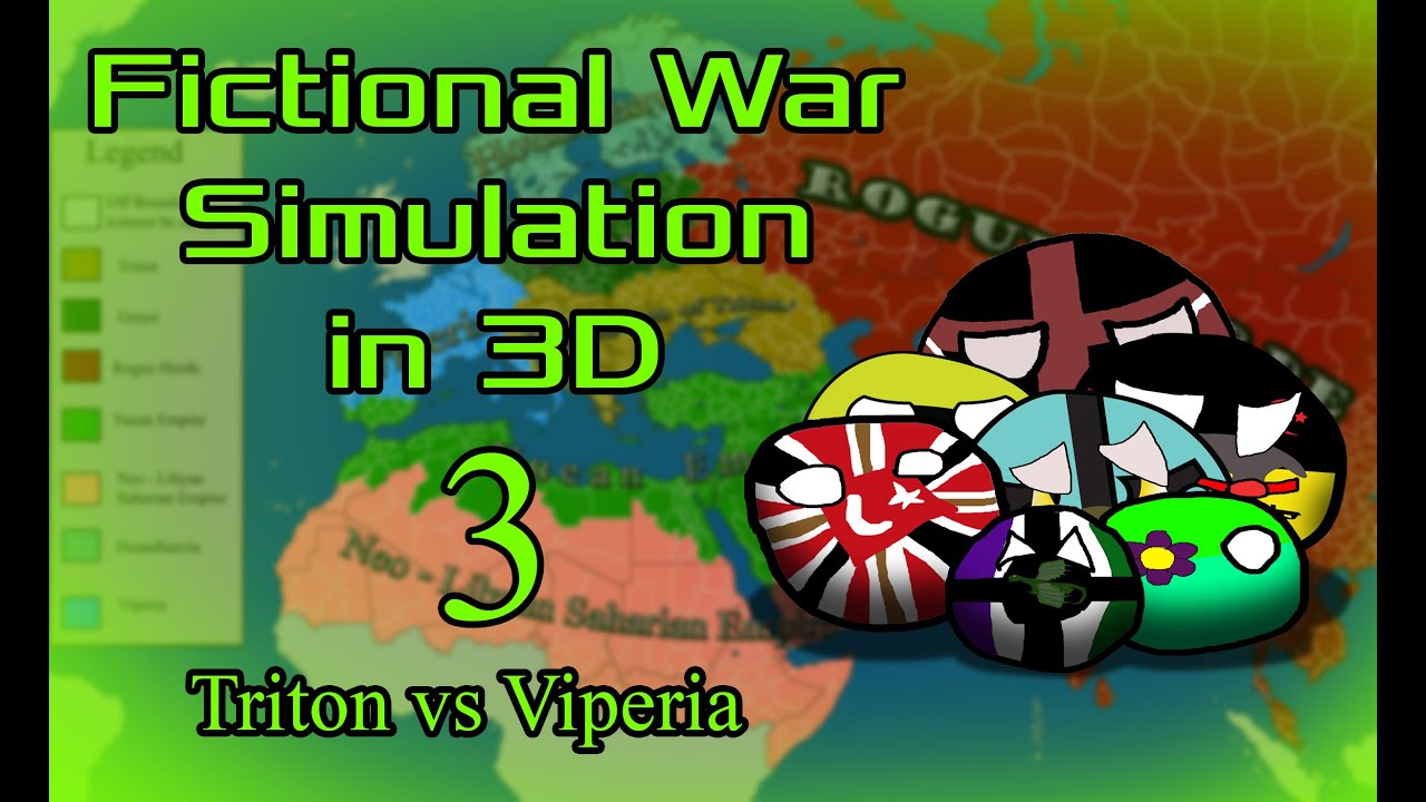 【Fictional War Simulation in 3D】Episode 3:Triton vs Viperia