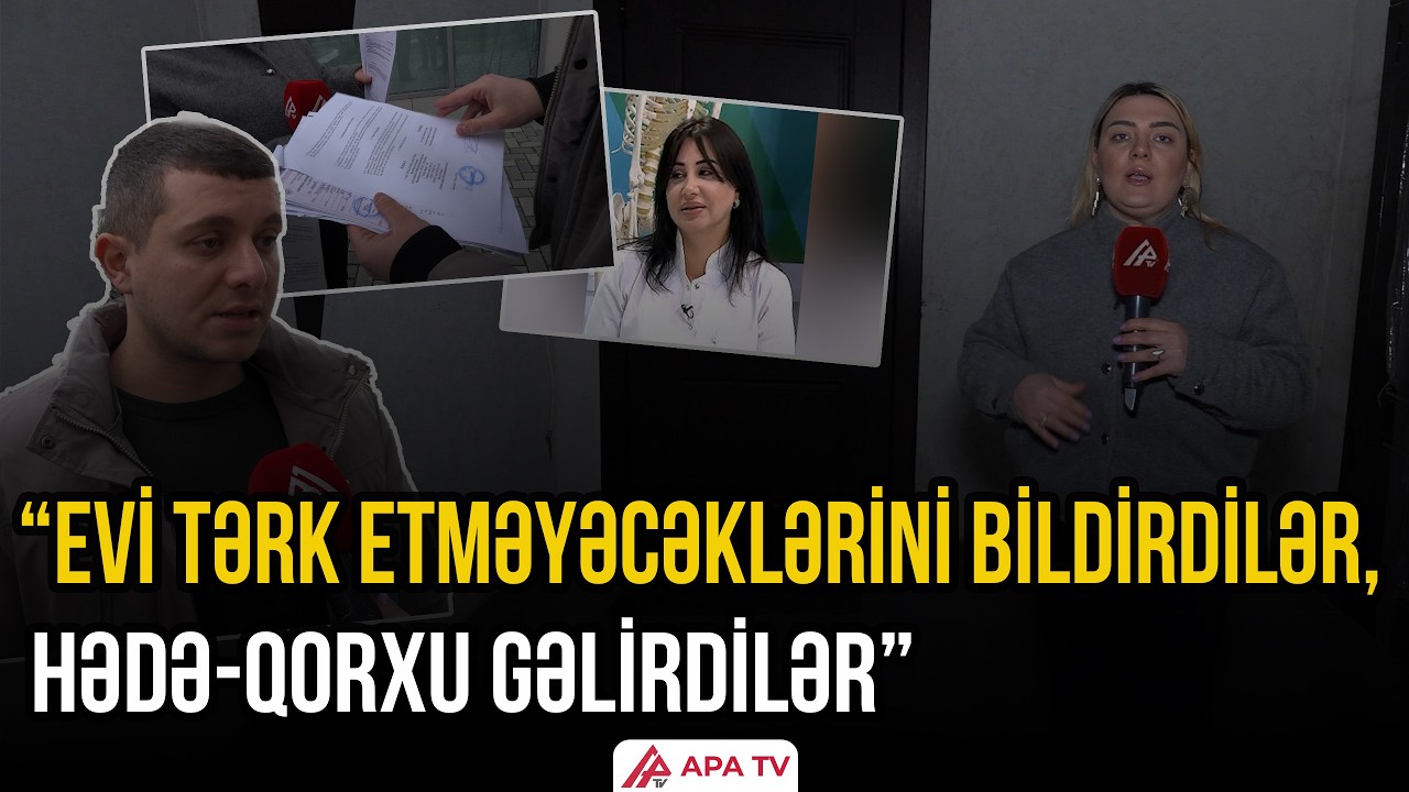Keşlədə mənzil qalmaqalı: İpoteka ilə ev aldı, girib yaşaya bilmir | APA TV