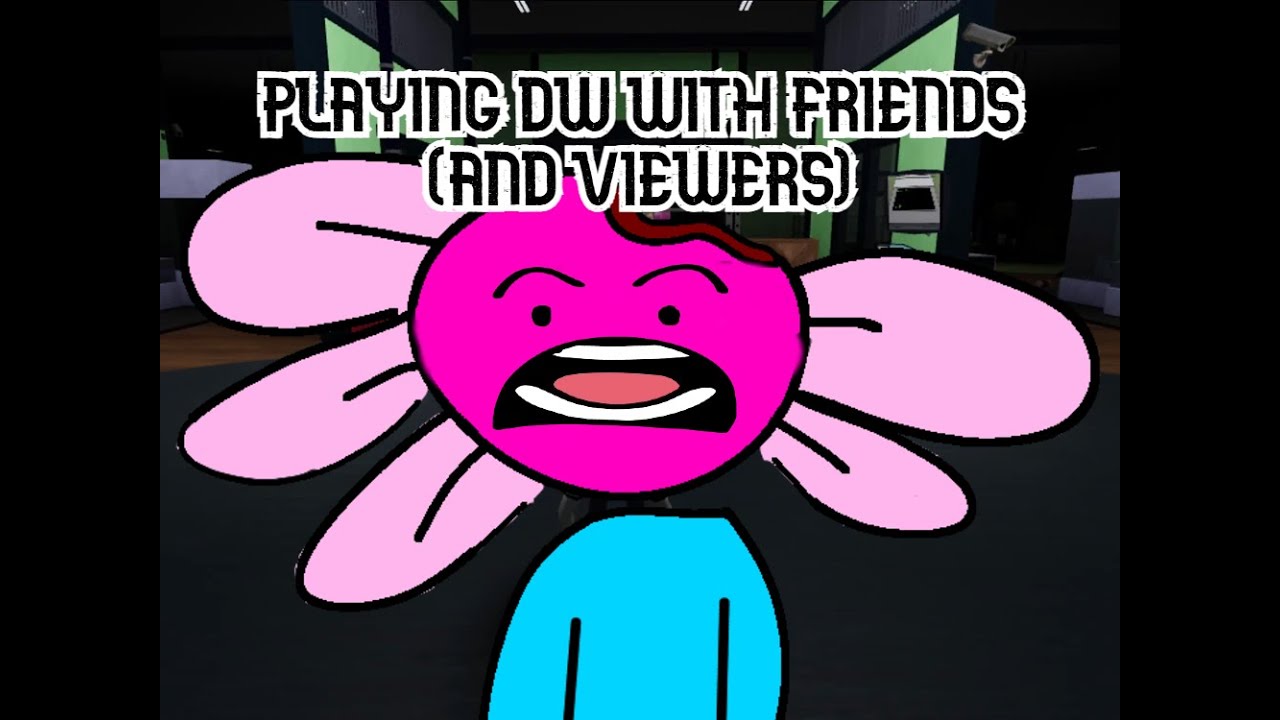 Playing Dandys World with friends (and viewers)