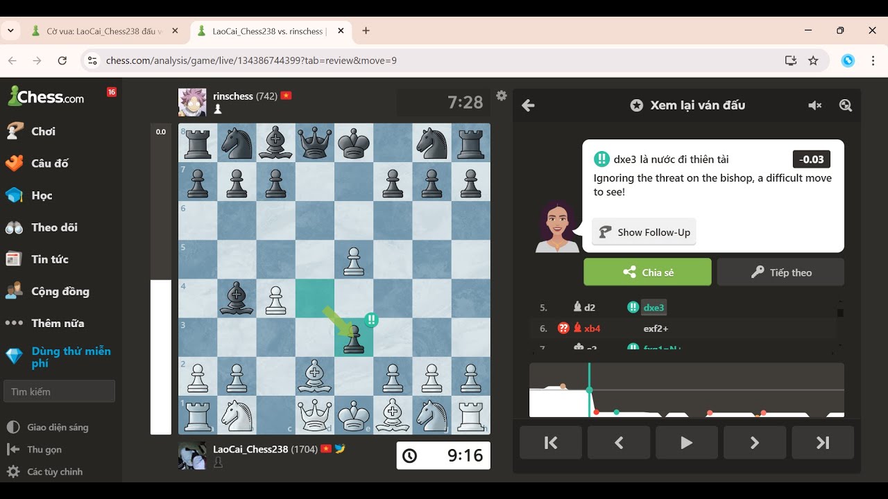 Khi tôi nghĩ win thằng bn elo 742 và cái kết!!!