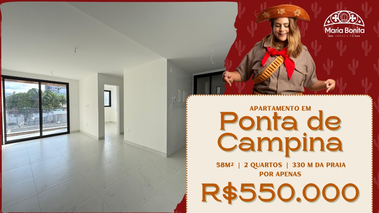 Apartamento em Ponta de Campina | Condomínio Clube | Cód: 3150 | R$ 550.000
