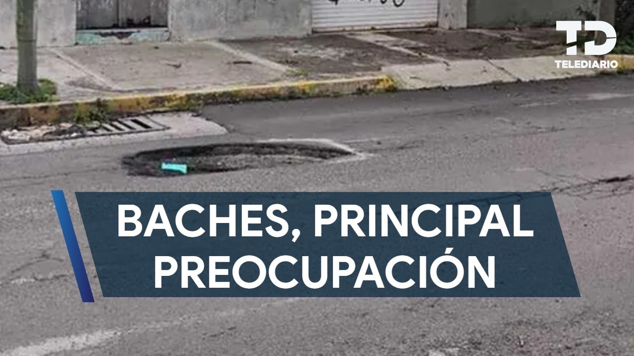 Persisten baches en el área metropolitana de Guadalajara; son principal preocupación de ciudadanos