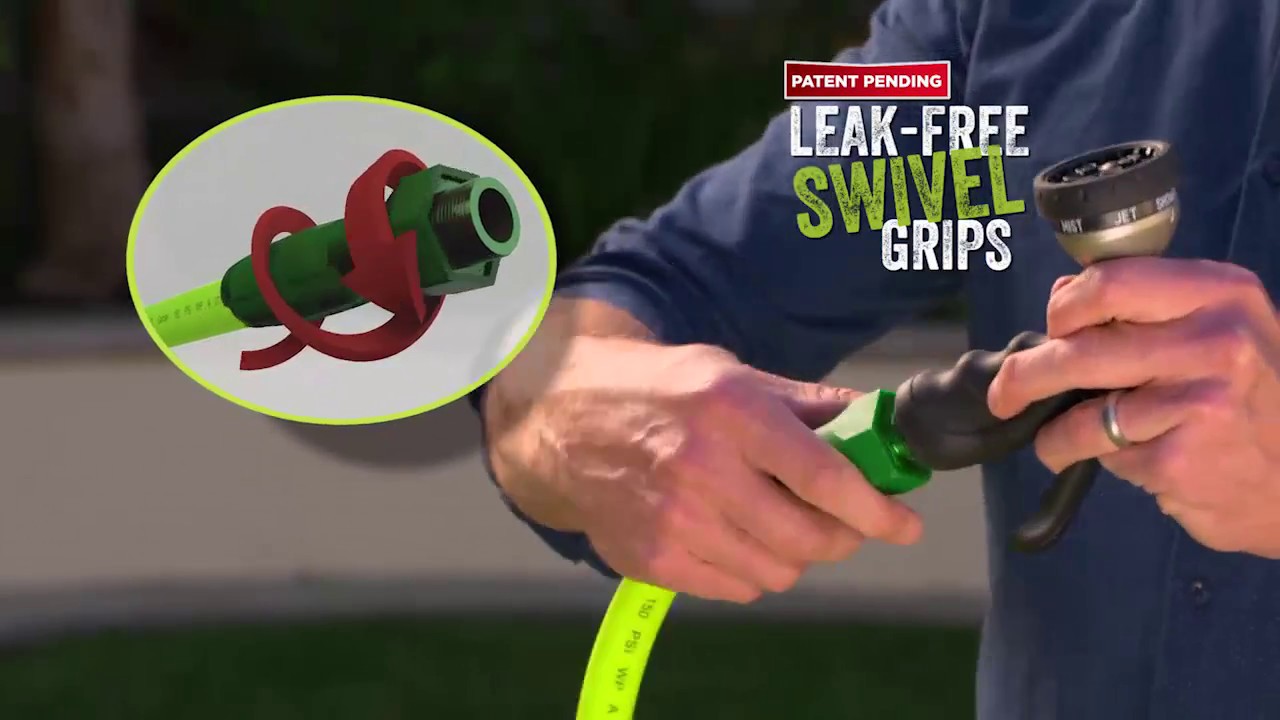 Flexzilla® Garden Hose Featuring SwivelGrip™