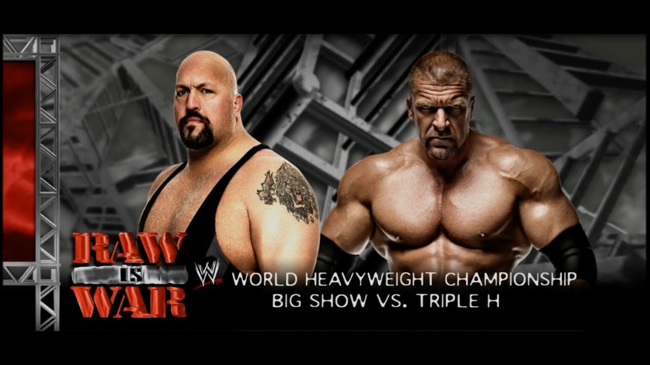 WWE 2K16 (Xbox 360) Big Show vs Triple H.
