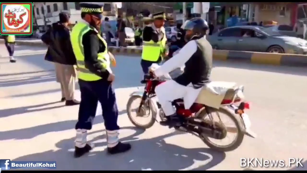 Kohat Wheelers / No Number Plate Crackdown