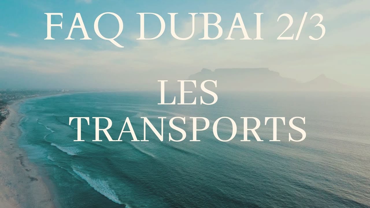 FAQ 3 - Le métro à Dubai , on vous explique tout.
