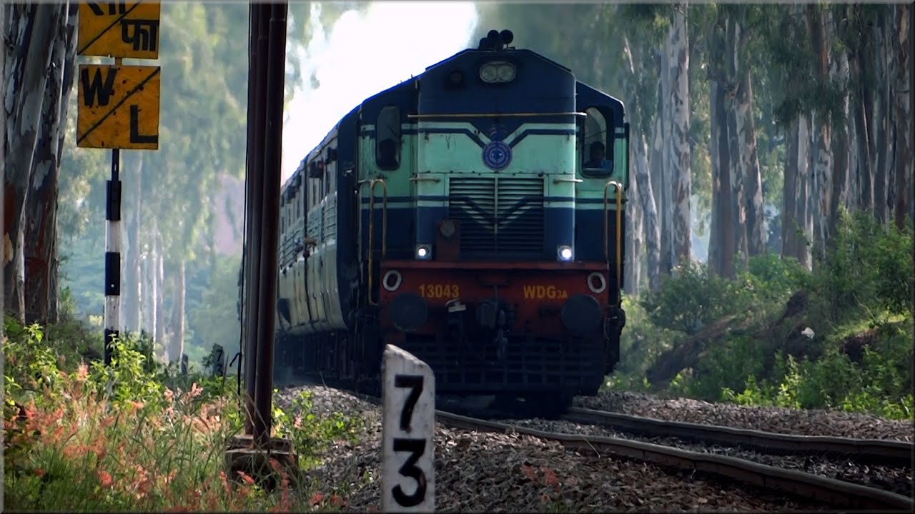 Old Videos | WDG- 3A  13043 Hubli & Shimoga Fast Passenger.