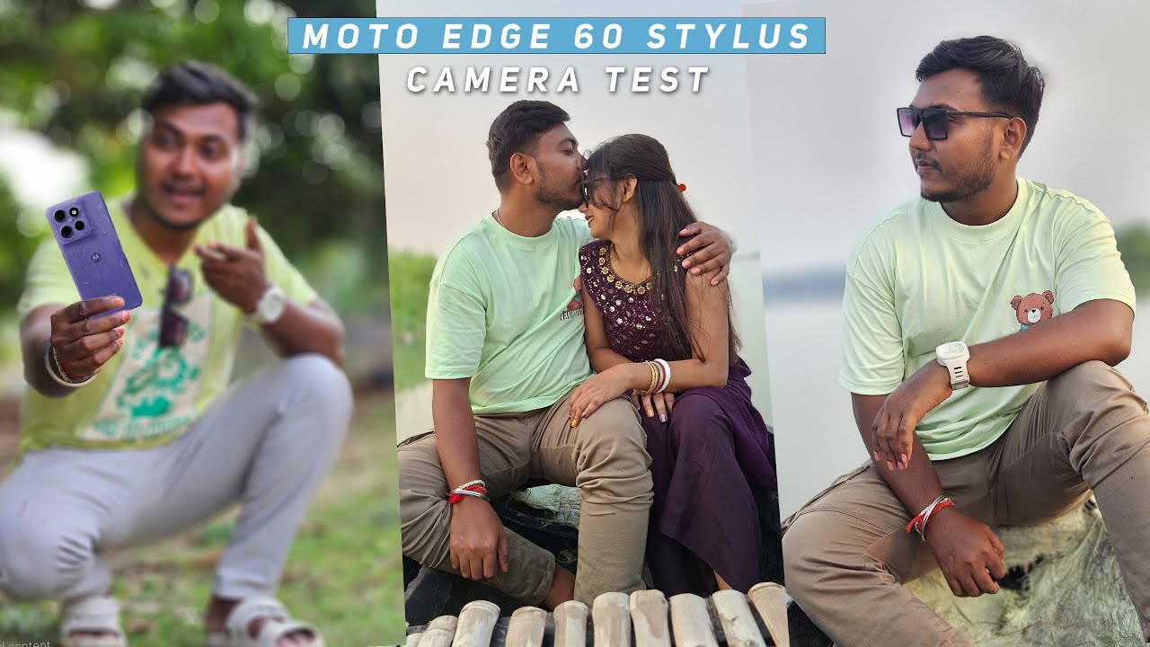 Moto Edge 60 Stylus Camera Test - Camera Features & Settings | Portraits | 4K Cinematic