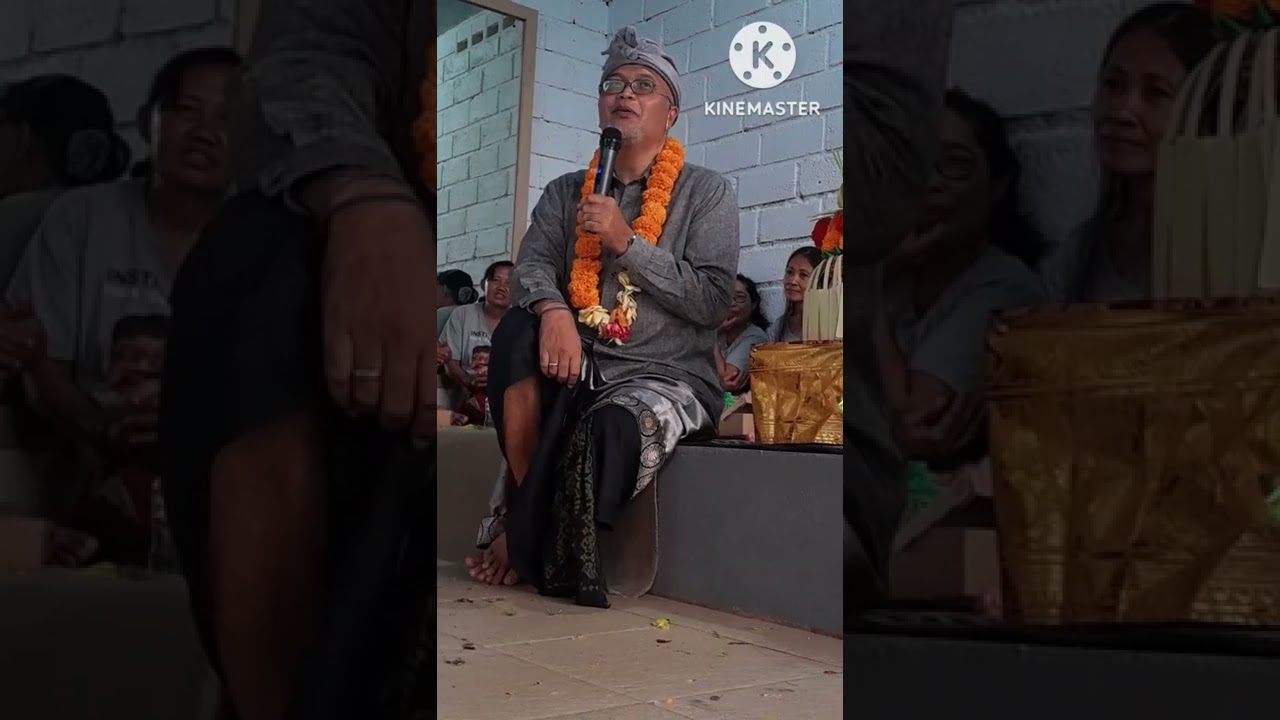 Cara meningkatkan kesadaran diri melalui yoga tertawa bersama Bapak Made Swambara