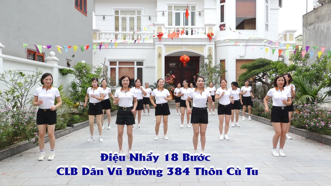 Điệu Nhẩy 18 Bước CLB Dân Vũ Thôn Cù Tu