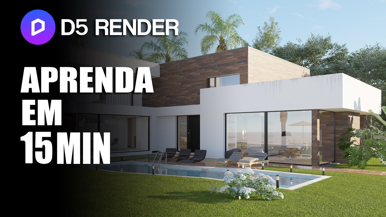 Aprenda D5 render em 15 minutos!