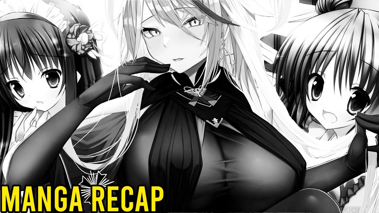 strongest isekai'd boy After saving world made A Party Of 100 His female adventurers. manga recap