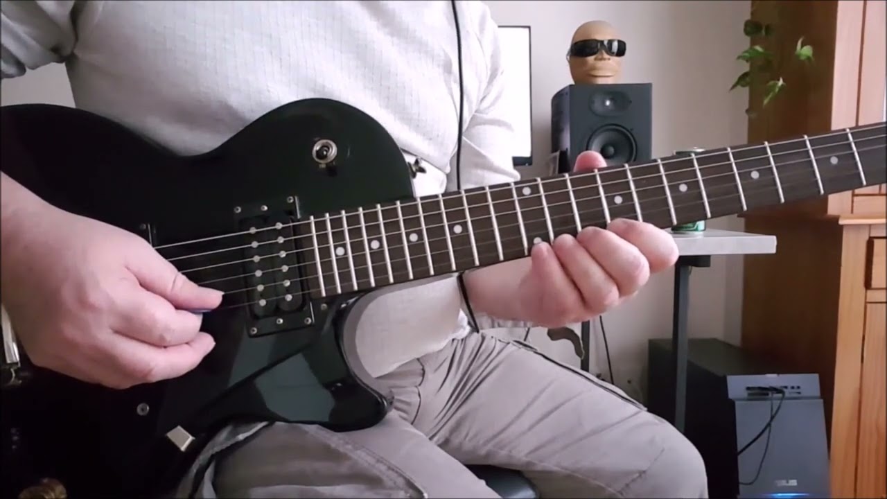 Ted Nugent, ‘‘Live it up‘‘, Transcription du solo
