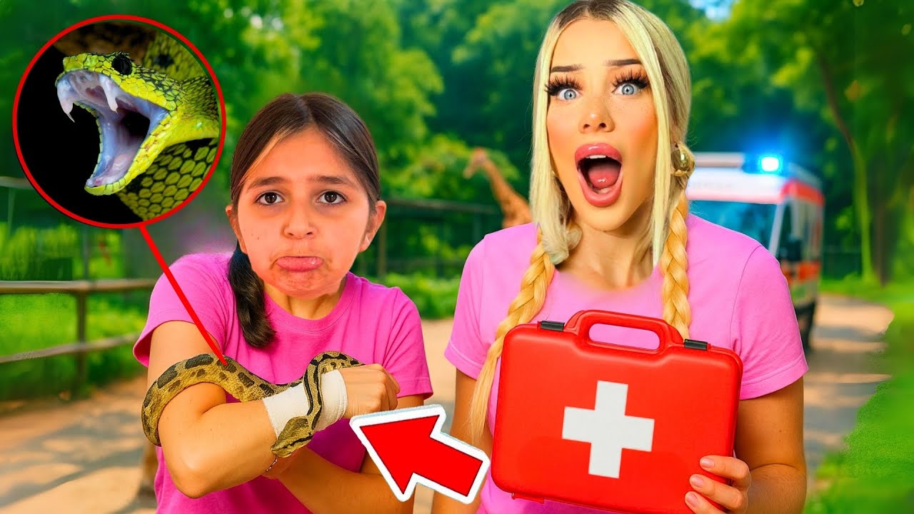 KLEINES MÄDCHEN wurde von SCHLANGE GEBISSEN... 😳