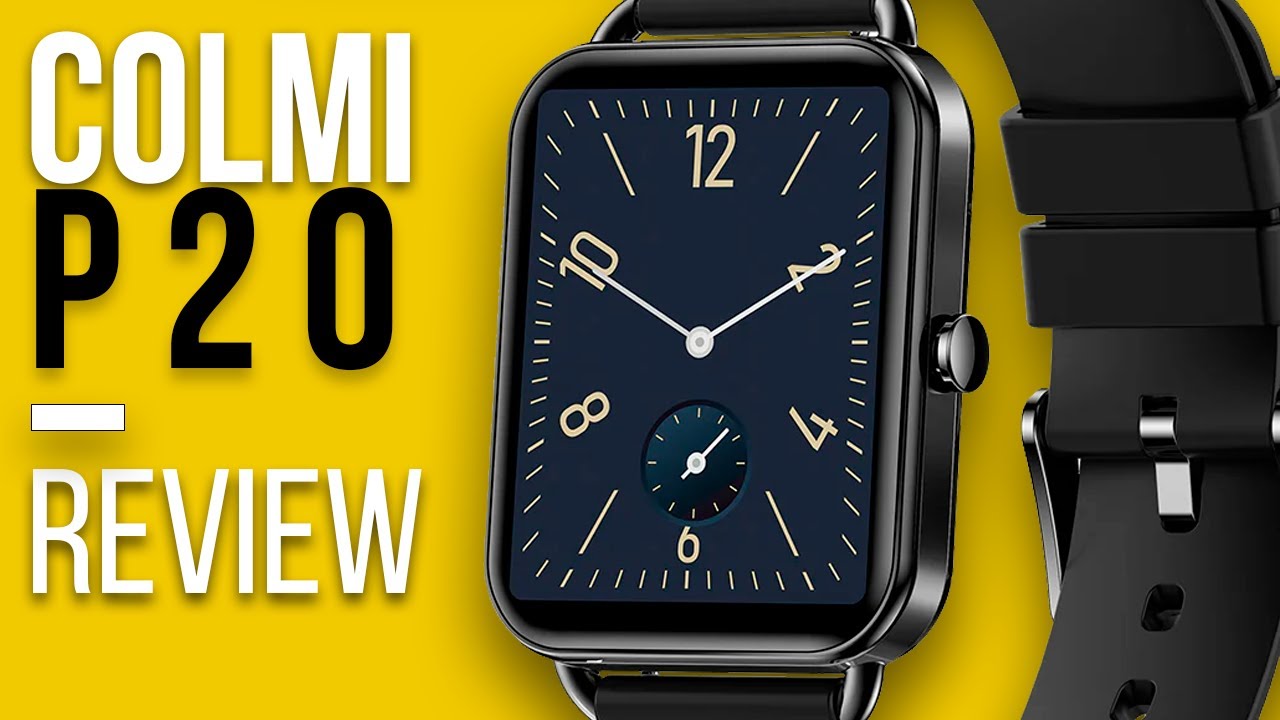 Smartwatch COLMI P20 Unboxing Review - AMOLED, MONITORAMENTO AVANÇADO e BARATO! Vale a pena? É bom?
