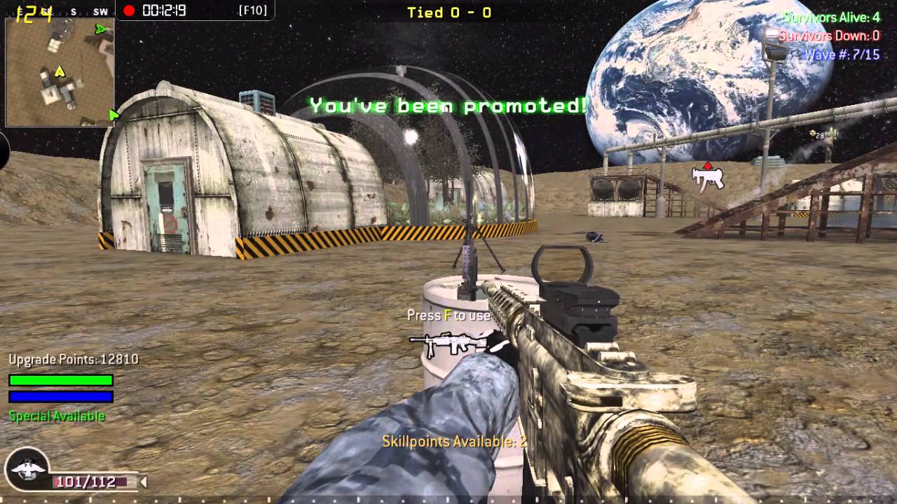 Call of Duty 4 Modern Warfare Multiplayer Zombie mode MOON