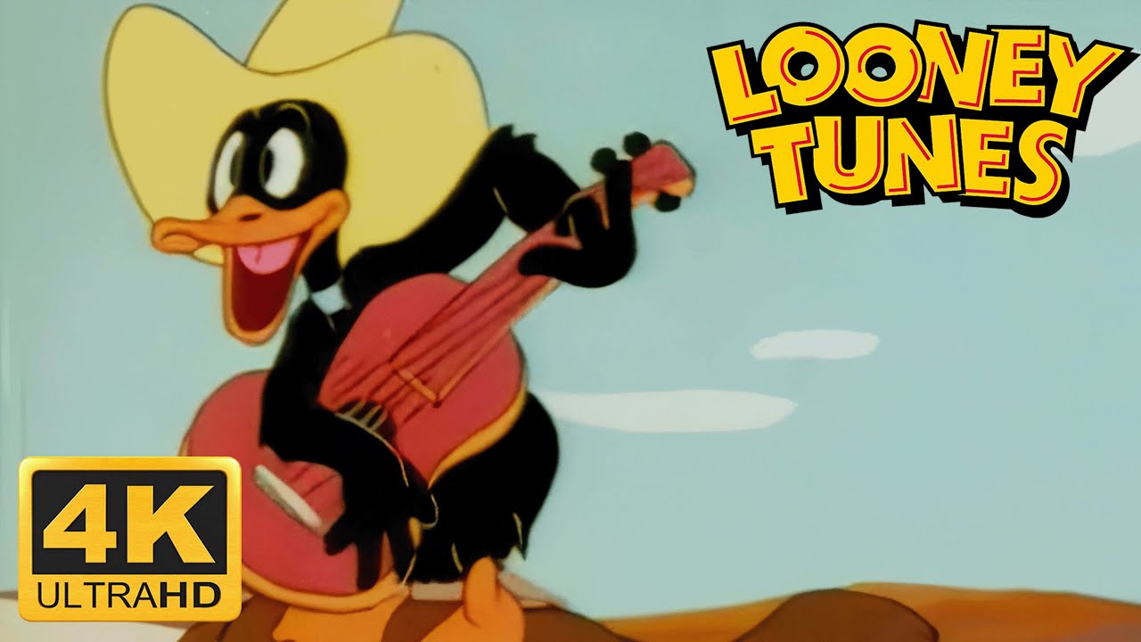 Looney Tunes - The Daffy Duckaroo (1942) Remastered 4K 60FPS