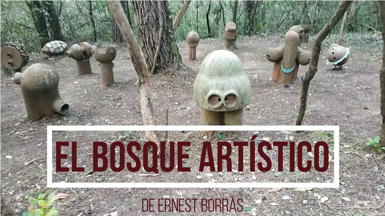 SORPRESA DESCUBRE el bosque artístico de Ernest Borràs en Dosrius | Rutas de senderismo por Cataluña