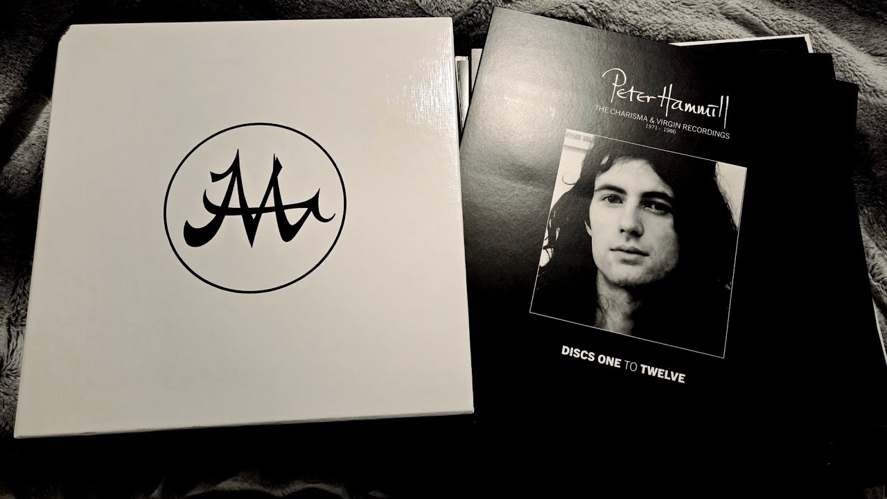Peter Hammill Charisma & Virgin Recordings 1971-1986 Box Set Unboxing