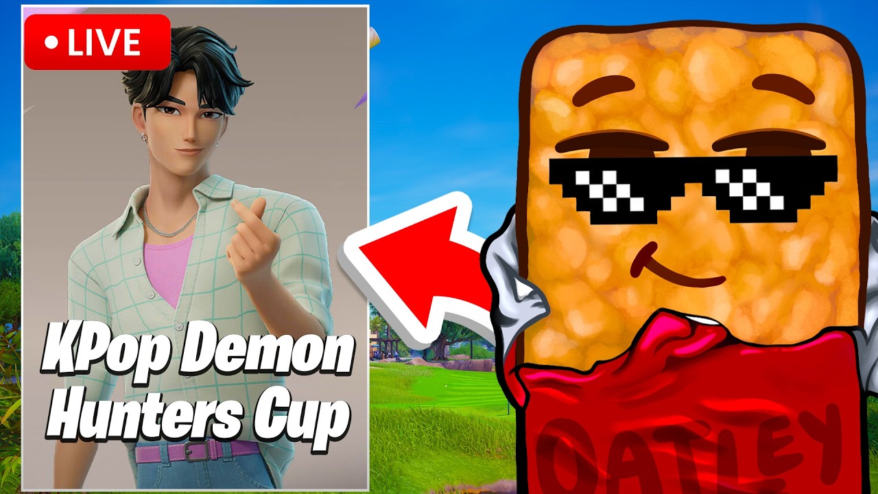🔴LIVE - KPOP DEMON HUNTERS CUP (Fortnite)