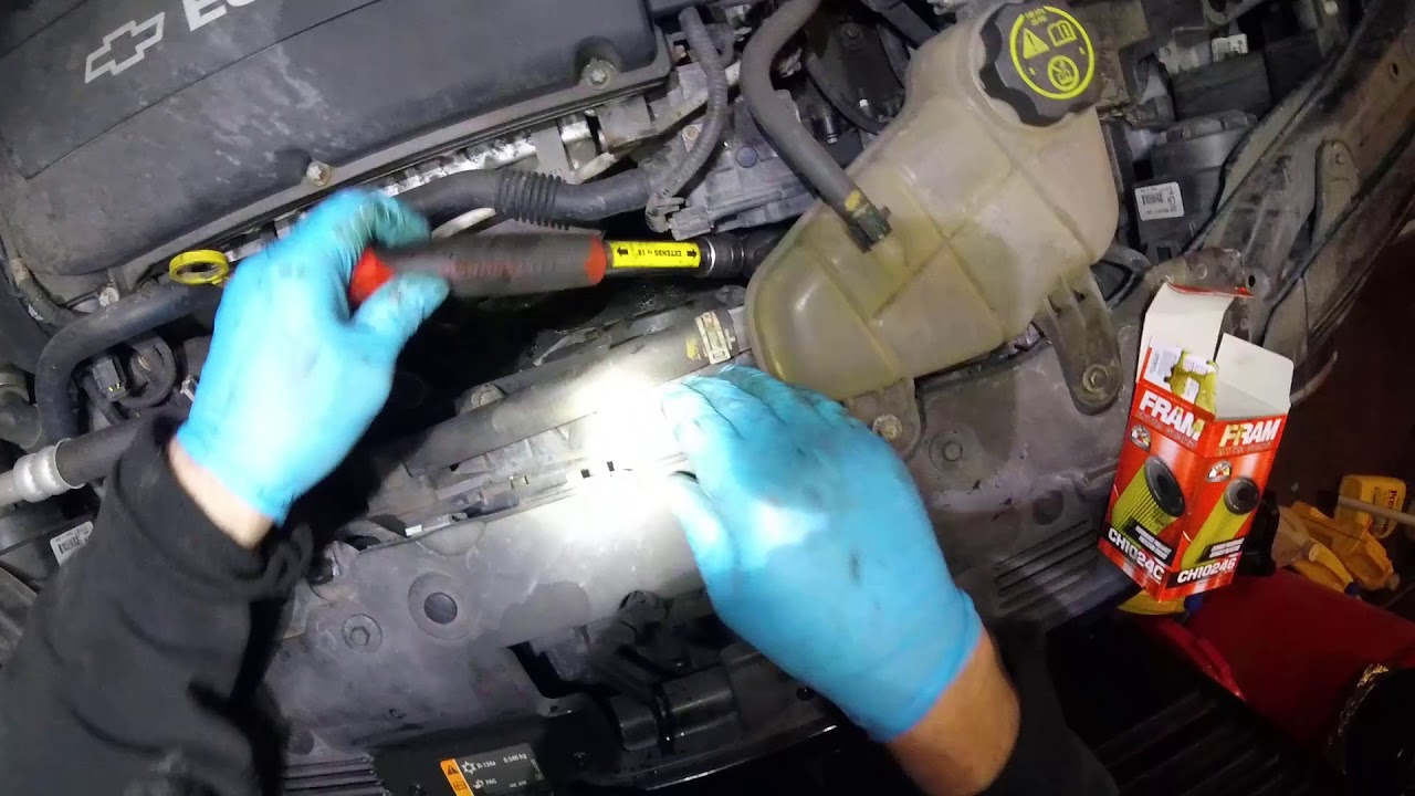 Chevy Sonic Oil Filter Location