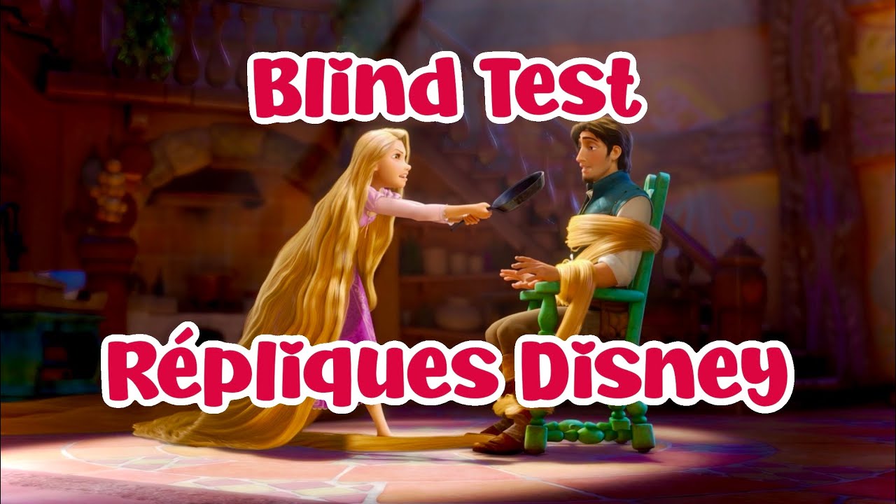 Blind Test répliques DISNEY - 50 extraits✨💬