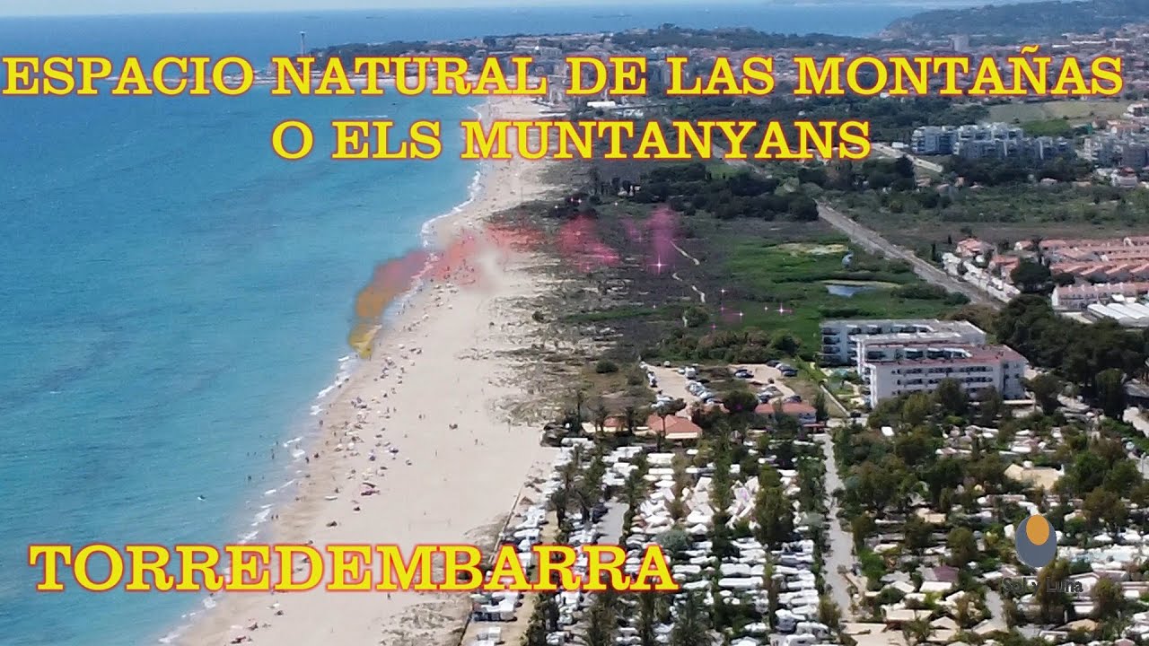 ESPACIO NATURAL ELS MUNTANYANS DE TORREDEMBARRA  (ESPAÑA) dron