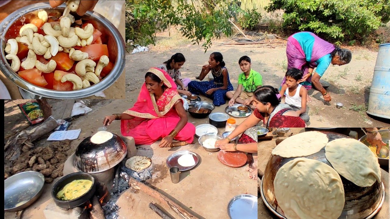 ३१ डिसेंबर पार्टी,काजुकरी स्पेशल तंदुरीरोटी सोबत,