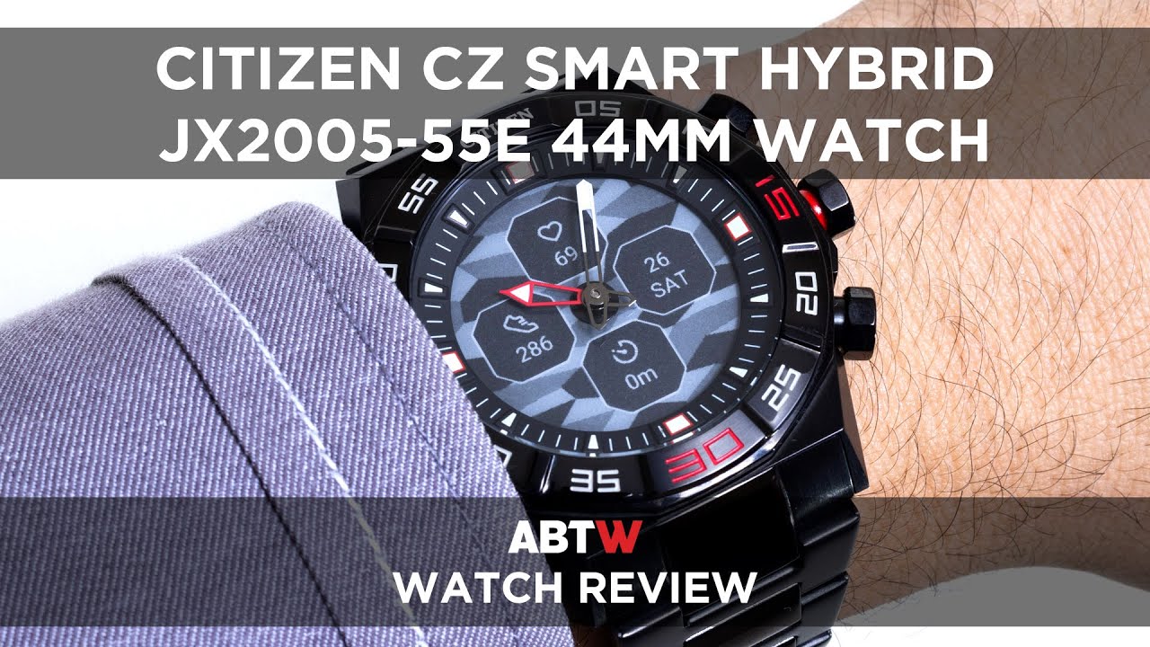 Обзор часов Citizen CZ Smart Hybrid 44 мм