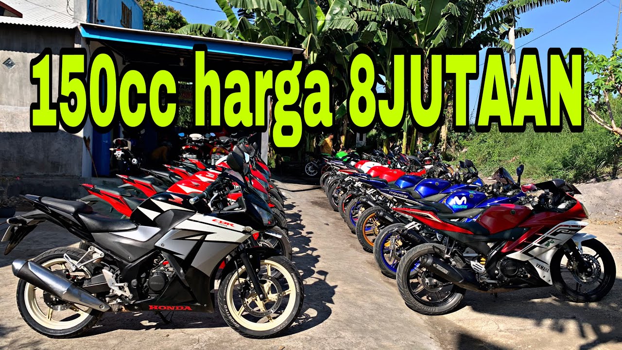 HARGA 8JUTAAN MOTOR SPORT 150CC DIOBRAL SEMUA SURAT WAJIB LENGKAP