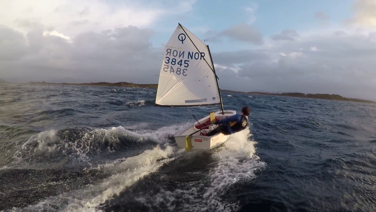 Extreme Optimist Sailing in Stavanger