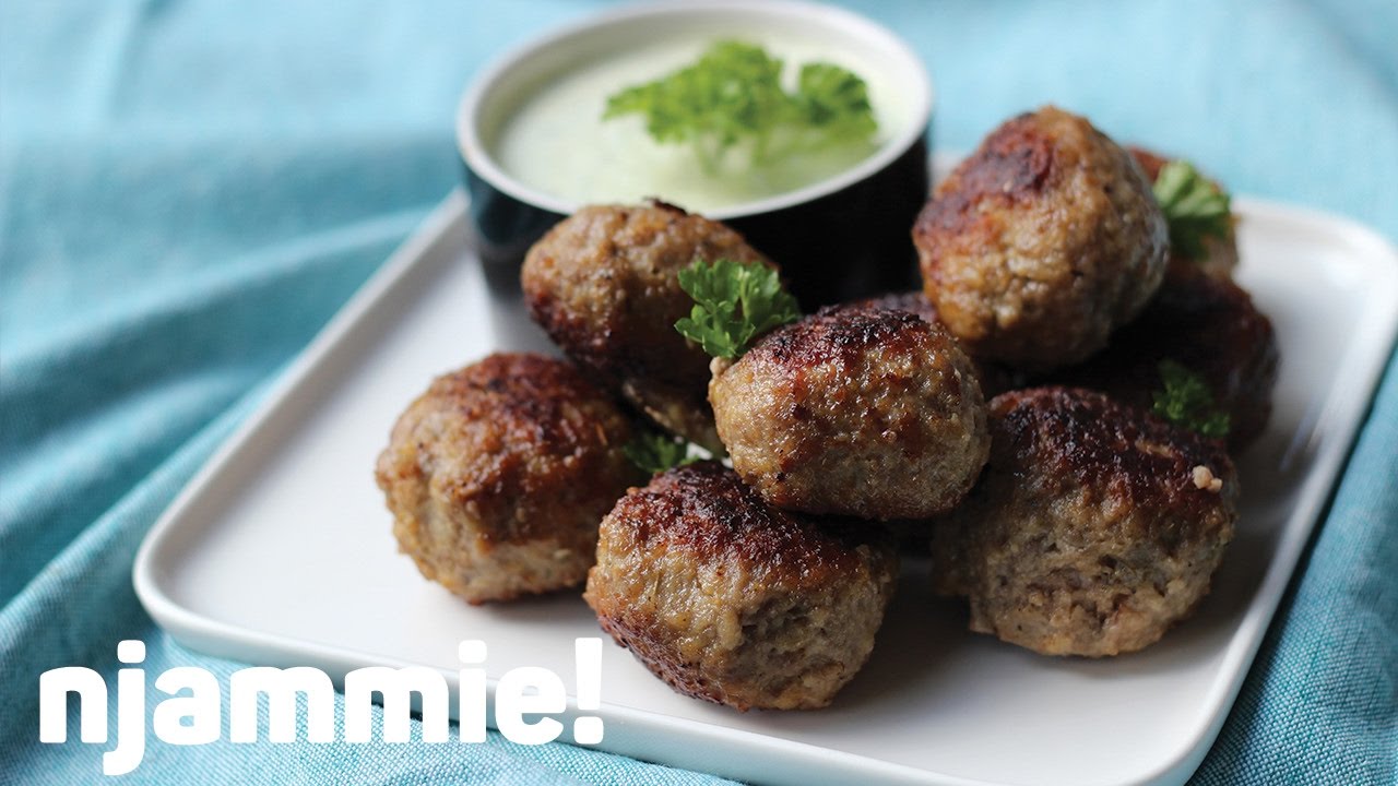 Gehaktballen met mozzarella recept - njammie!