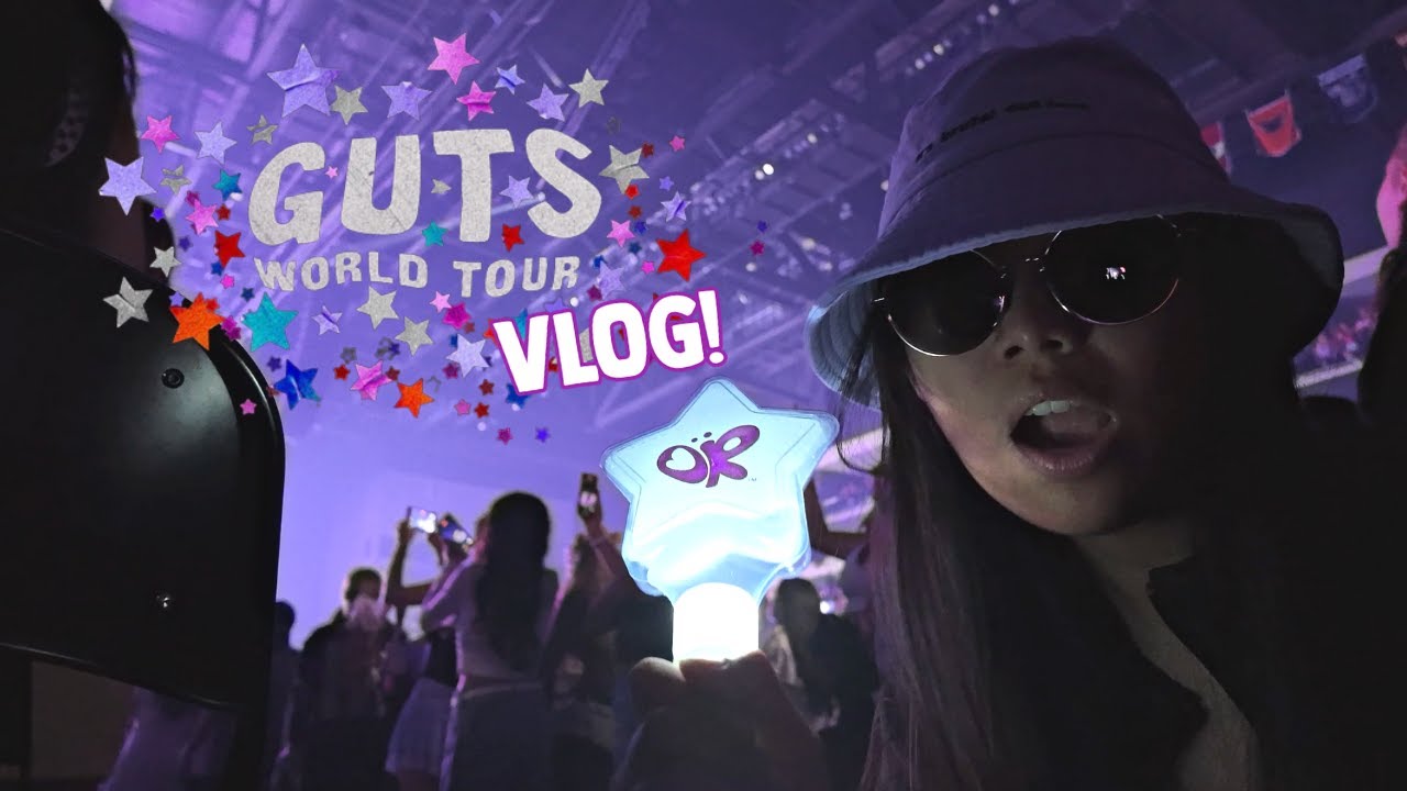 i scored last minute floor tickets to olivia rodrigo (guts tour palm springs vlog)