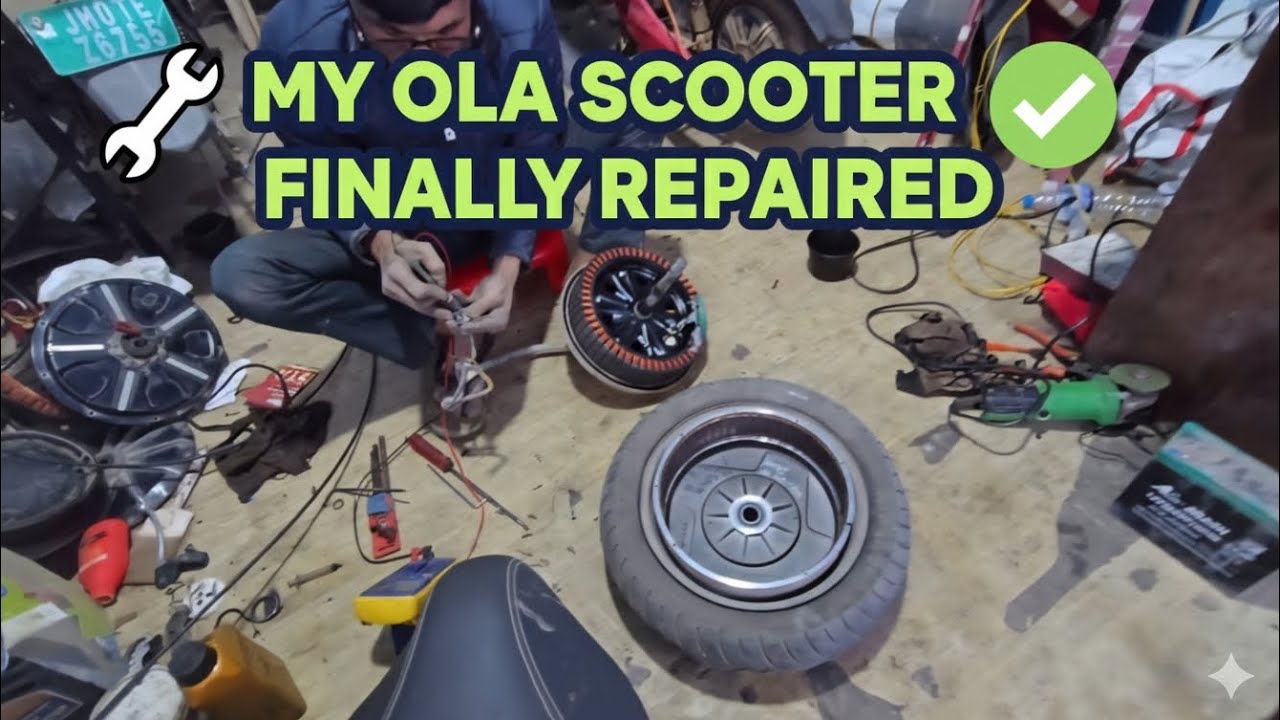 Ola Scooter Finally Repaired Outside Service Center 🔧 | Best Mechanic in Ranchi | Save Money & Time!