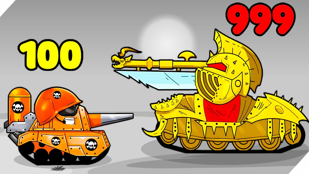 СЛИЯНИЕ ТАНКОВ ДЛЯ НОВОЙ ЭВОЛЮЦИИ! Merge Tanks