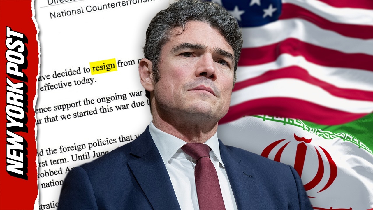 Trump&rsquo;s Top Counterterrorism Official Joe Kent RESIGNS Over Iran War
