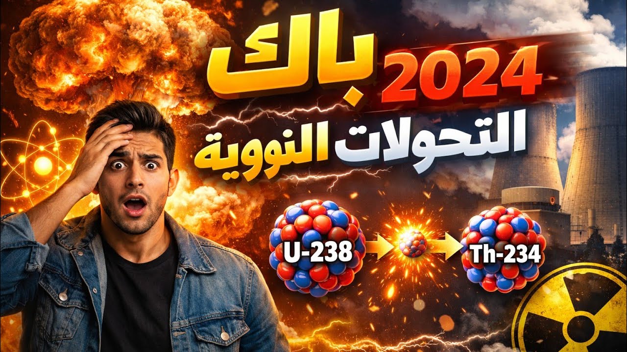حل تمرين باك 2024 علمي 🔥